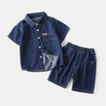Cowboy short sleeved suit