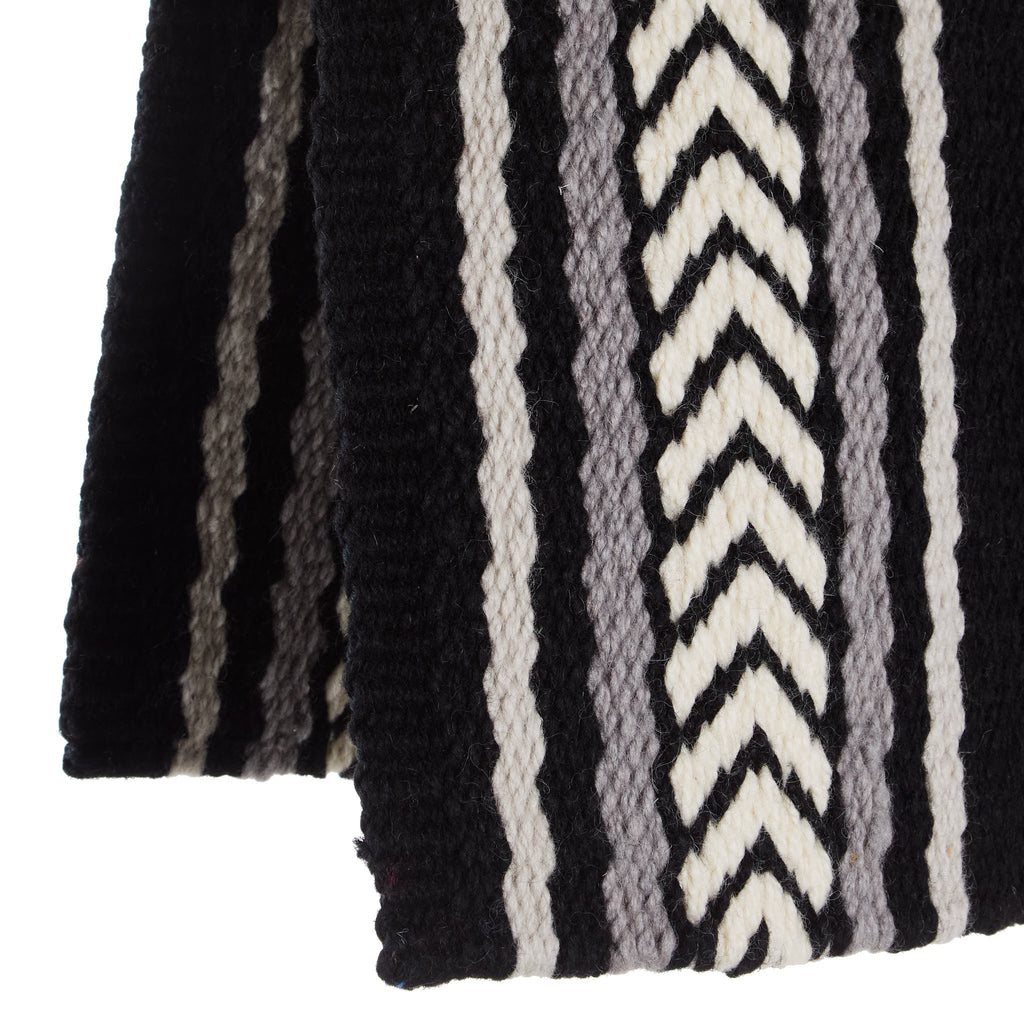 1425-4 Iron Horse 36inx34in New Zealand Wool Saddle Blanket MULTI