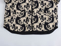 Women two piece sets Animal print Cotton coat+High waiste pants  Autumn Winter womens outifits