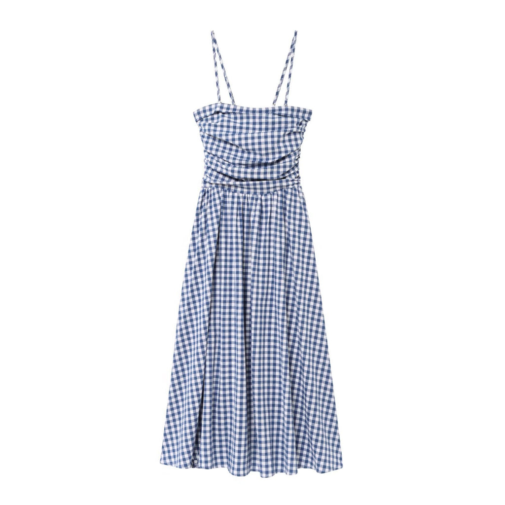 Two strapless camisole dresses for women