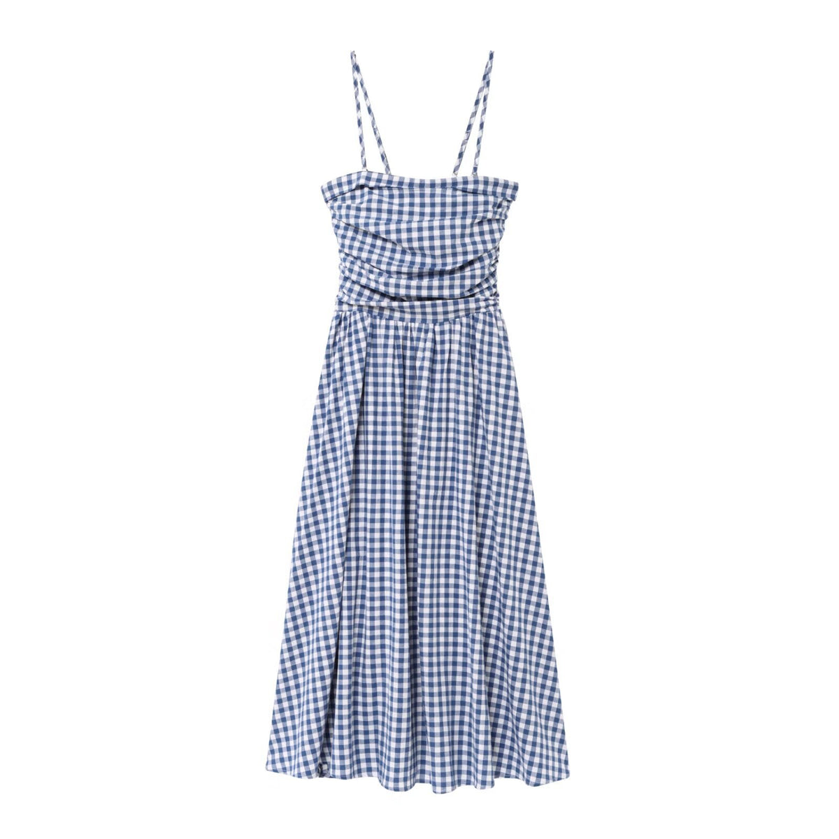 Two strapless camisole dresses for women