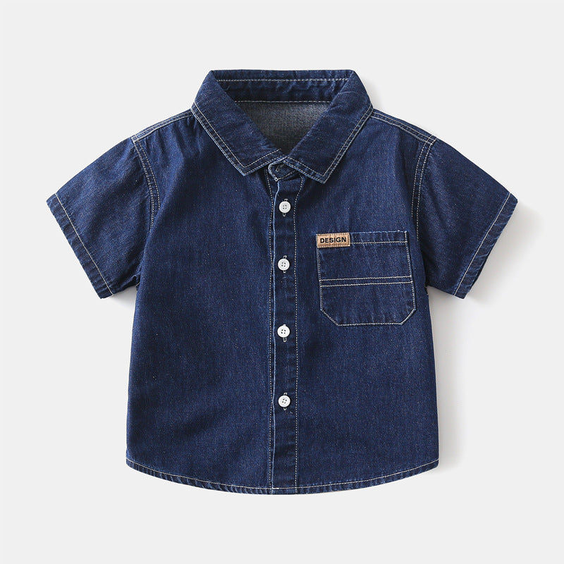 Cowboy short sleeved suit