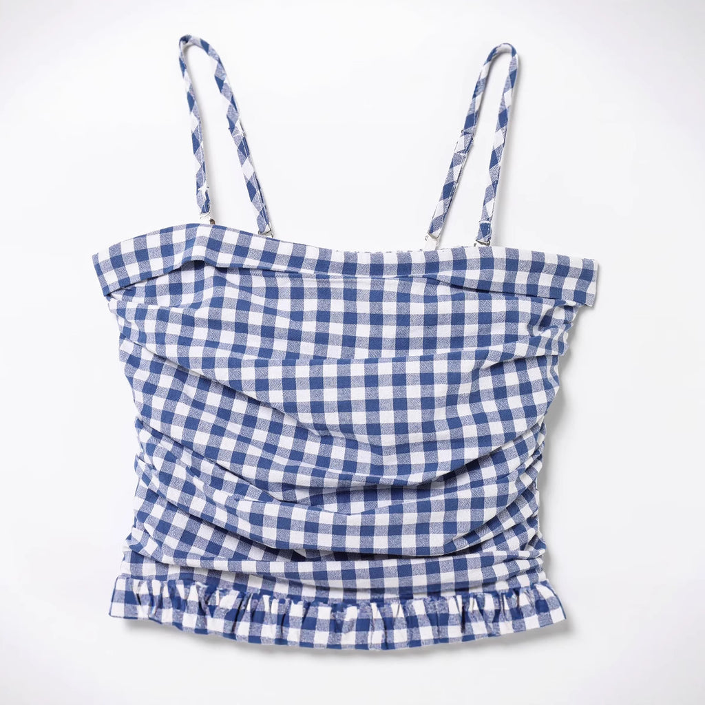 Two strapless camisole dresses for women