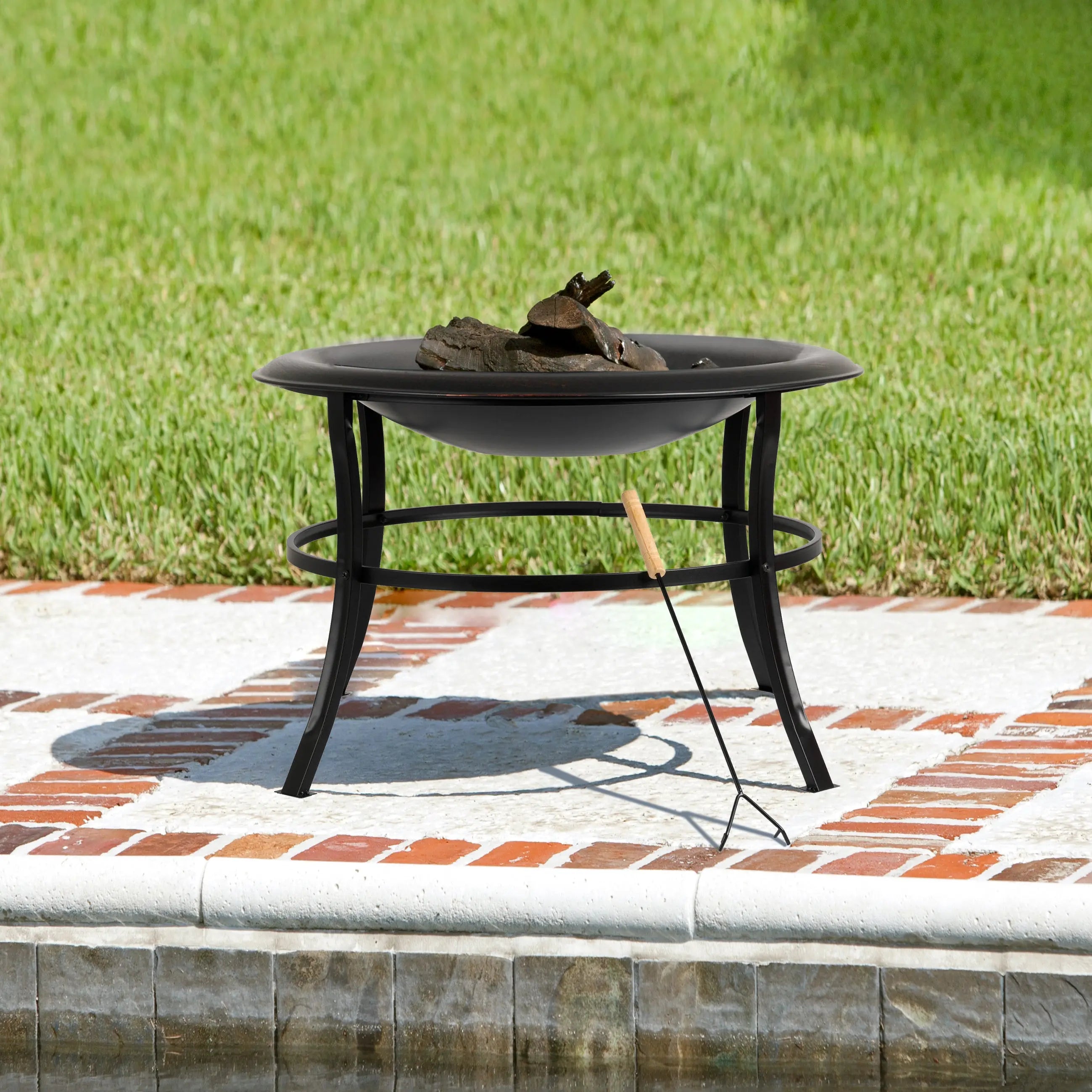 Tokia 30" Round Fire Pit