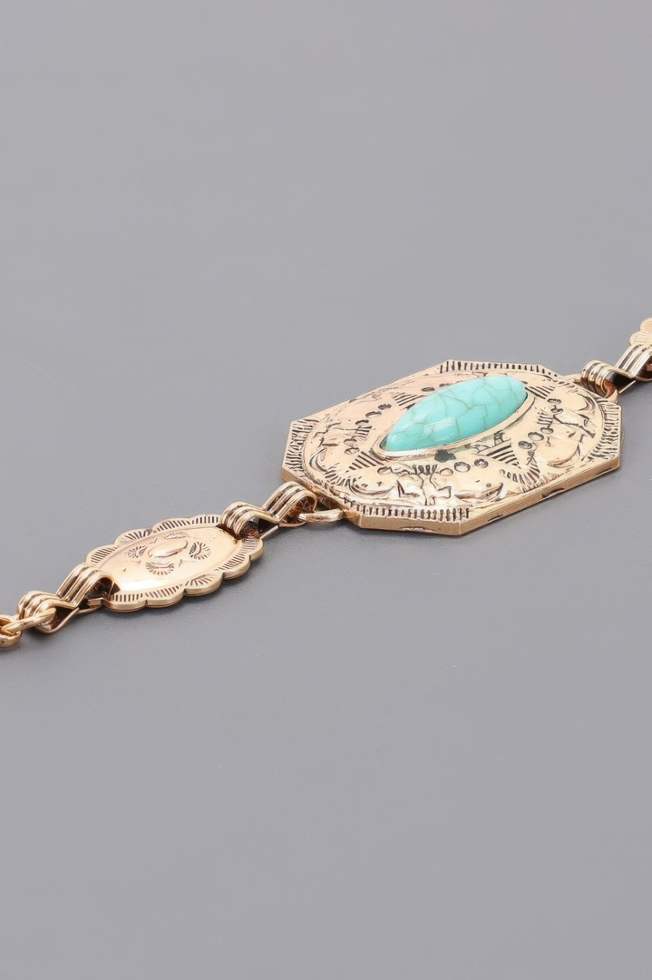 Western Turquoise Chain Belt
